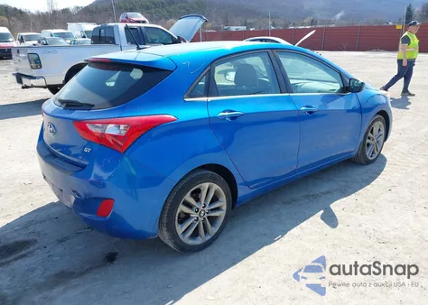 2017 Hyundai Elantra Gt из США, поврежденный, VIN KMHD35LH1HU363365